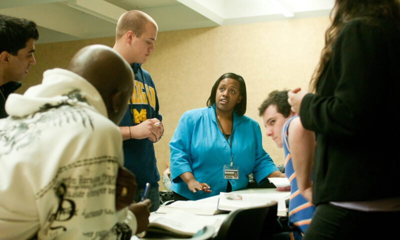 Medical office assistant classroom