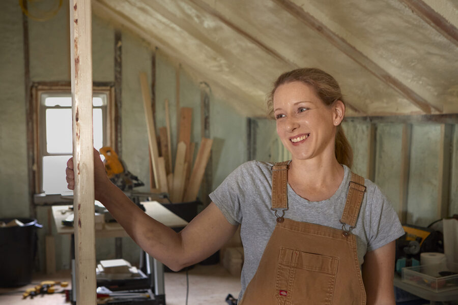 Construction Technology graduate Molly Pope